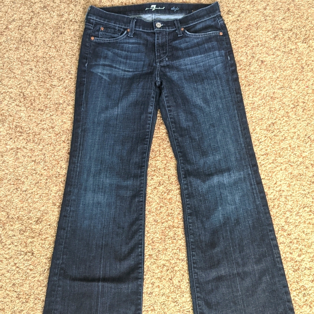 Women's 7 for all Mankind Dojo Jeans Dark Wash